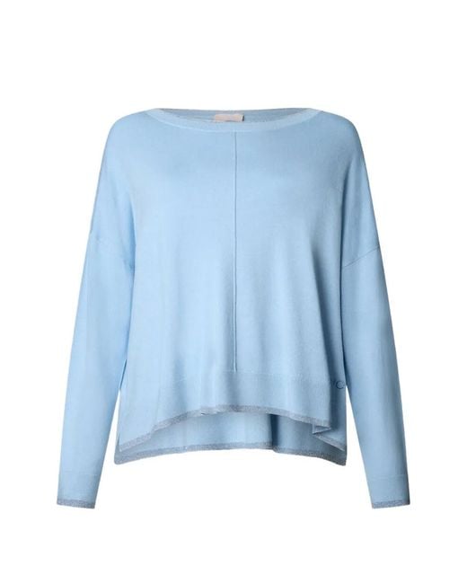 Liu Jo Blue Regular-Fit Jumper