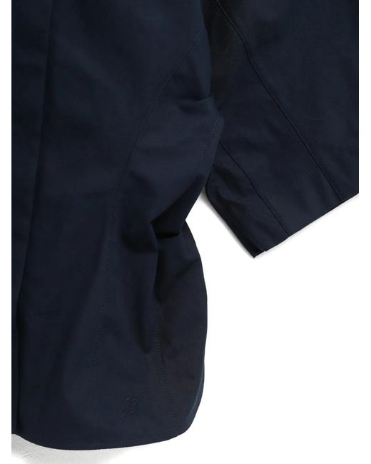 Jacquemus Blue La Chemise Moisson Hourglass Shirt