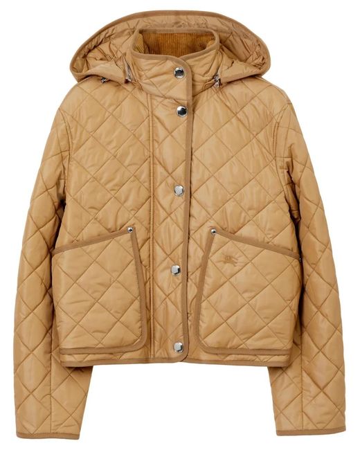 Burberry Natural Diamond Quilted Jacket