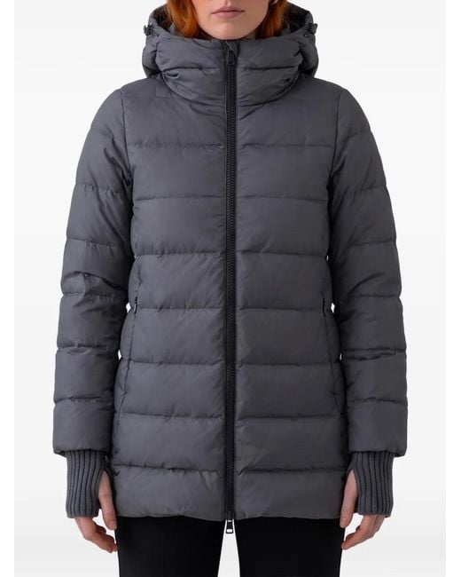 Herno Gray Chamonix Quilted Puffer Jacket