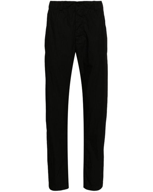 Pantalon en coton à coupe fuselée Transit pour homme en coloris Black