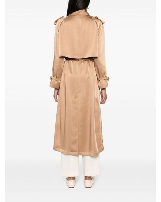 Herno Natural Belted Trench Coat
