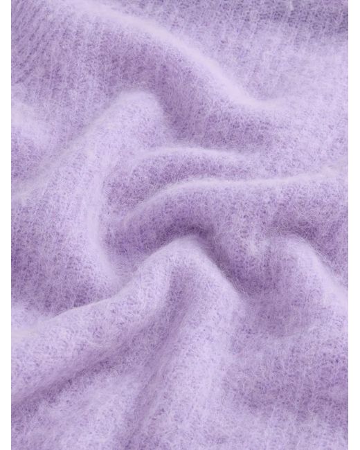 Woolrich Purple High-Neck Sweater