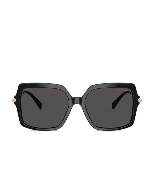 Michael Kors Black Square-Frame Sunglasses
