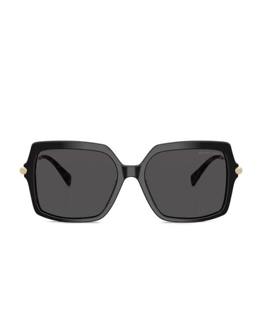 Michael Kors スクエアフレーム サングラス Black