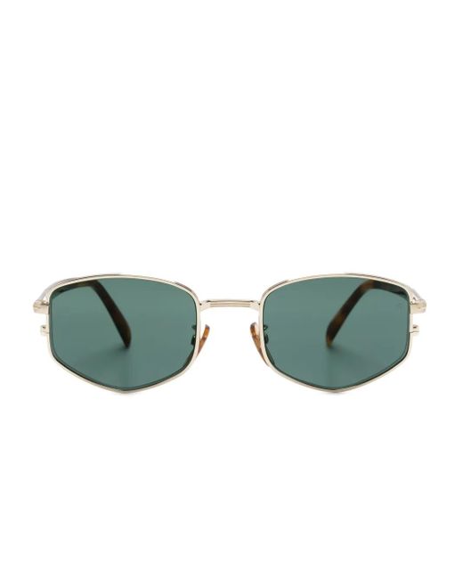 Occhiali Da Sole Geometrici di David Beckham in Green da Uomo