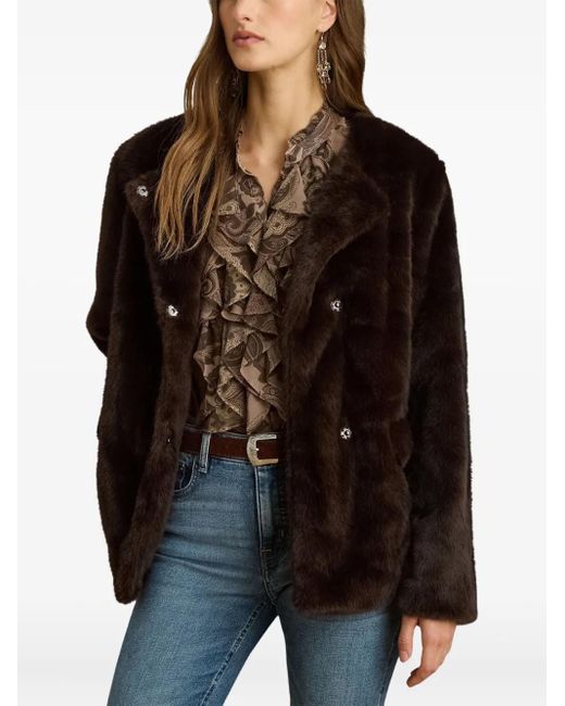 Ralph Lauren Black Buttoned Jacket
