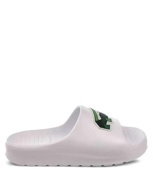Lacoste Serve 2.0 Pantoletten in White für Herren