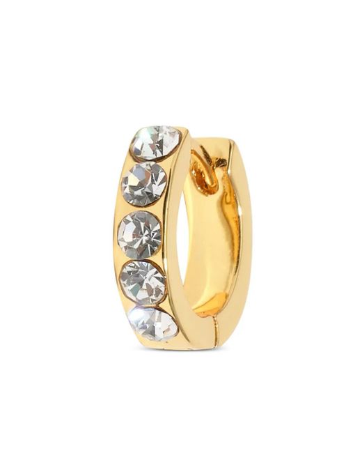 Bimba Y Lola クリスタル フープピアス Metallic