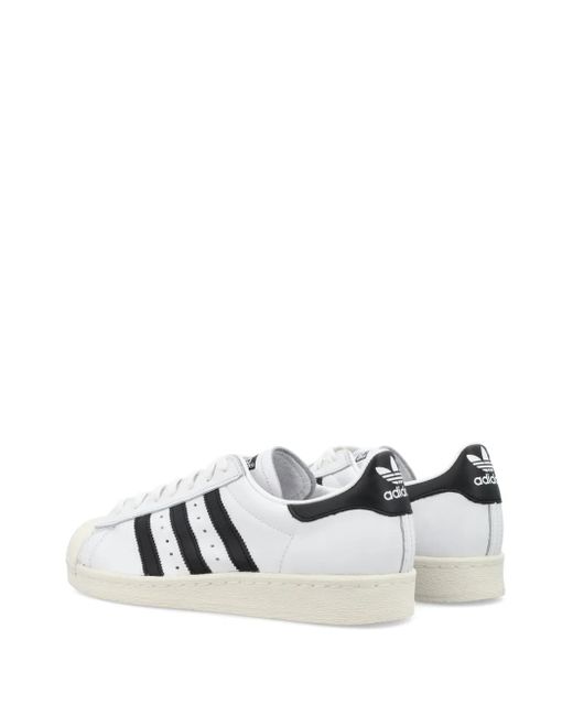 Adidas White Superstar 82 Low-Top Sneakers