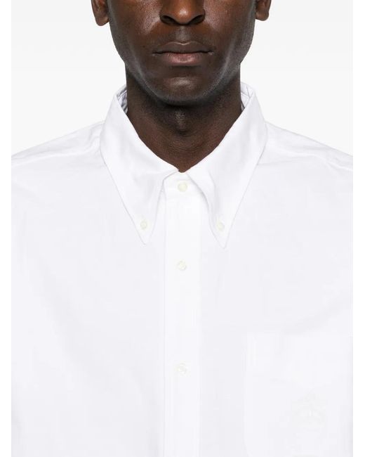 Brain Dead White X Brooks Brothers Chemise Boutonnée À Manches Longues for men