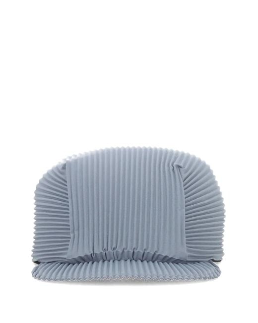 メンズ Homme Plissé Issey Miyake Pleated Hat Blue