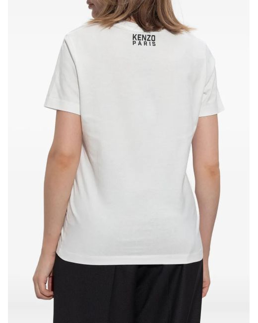KENZO Gray Printed T-Shirt