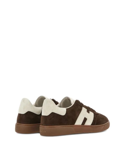 Hogan Brown Cool Sneakers for men