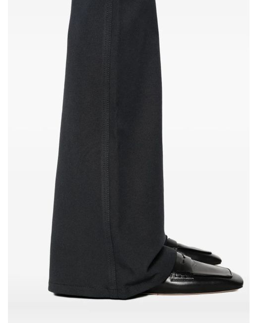 Joseph Black Buttoned Flared Trousers