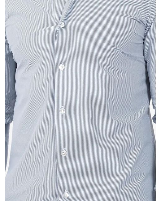 Rrd Blue Striped Buttoned Shirt for men