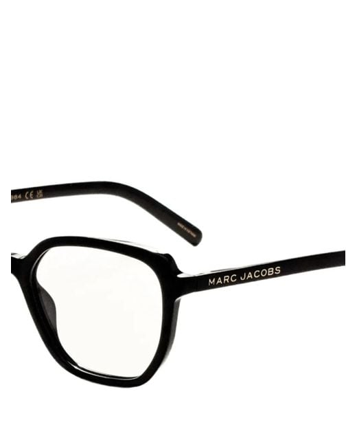 Marc Jacobs White Geometric-Frame Glasses