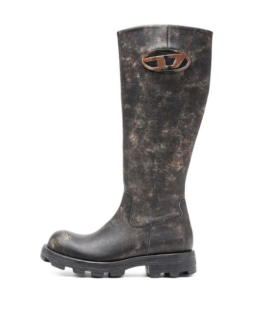 DIESEL Black D-Hammer Hb Dw Boots