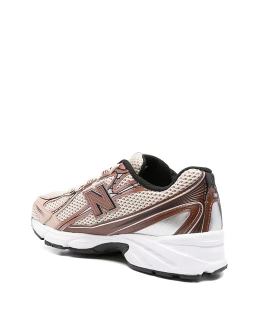 New Balance Brown 740 Sneakers