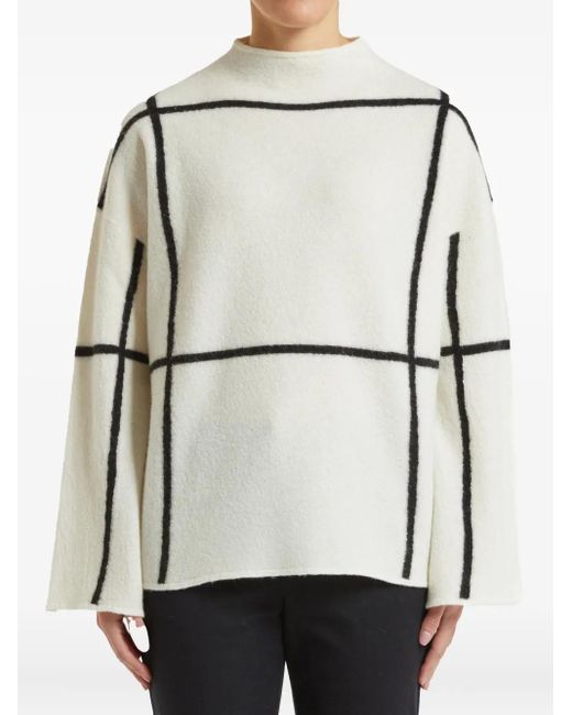Pennyblack White Zenica Wool Sweater