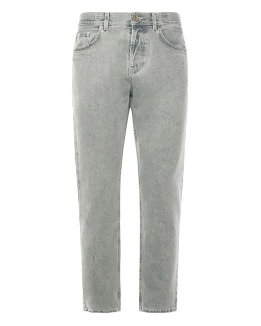 Eleventy Gray Five-Pocket Jeans for men