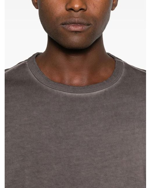 Séfr Gray Cotton T-Shirt for men