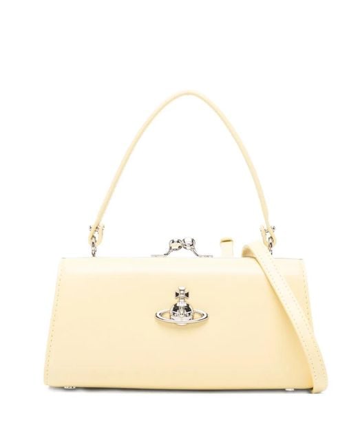 Vivienne Westwood Natural Doll Xl Frame Purse Bags
