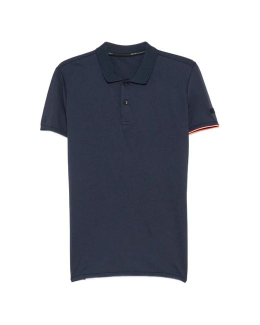 Rrd Blue Short-Slevees Polo Shirt for men