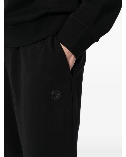 Pantalon De Jogging À Logo Appliqué Boss pour homme en coloris Black