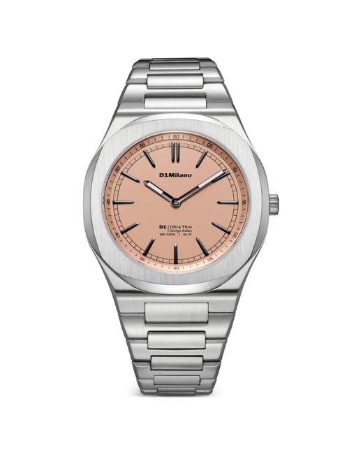 D1 Milano Natural Ultra Thin 39Mm Watch for men