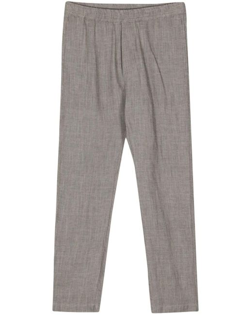 Pantalon à taille élastiquée Barena pour homme en coloris Gray