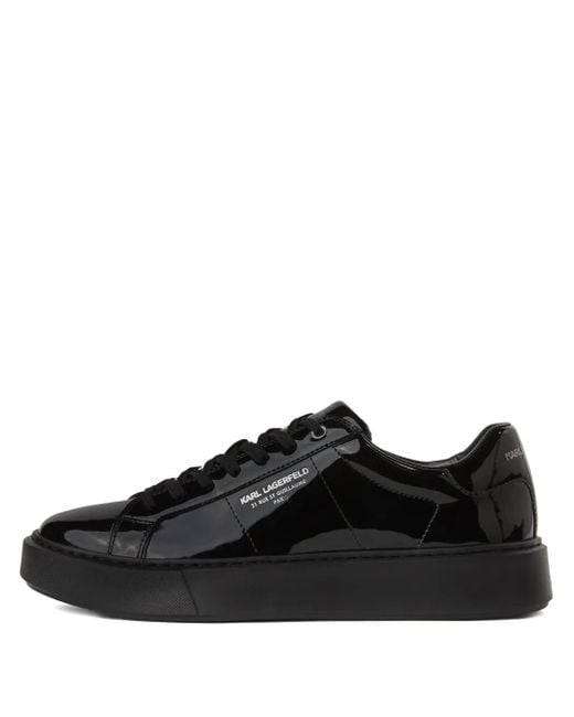 Karl Lagerfeld Black Maxi Kup Rue St-Guillaume Sneakers for men
