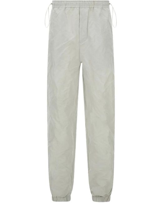 Ferragamo Sporty Taffeta Jogginghose in Gray für Herren