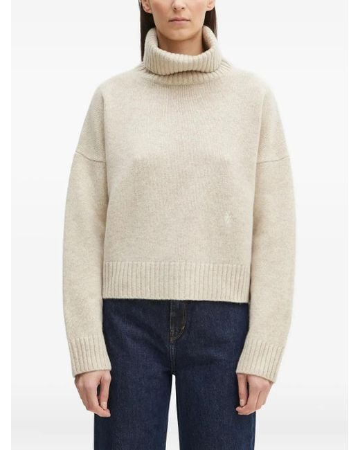 Pull À Col Roulé Sporty & Rich en coloris White