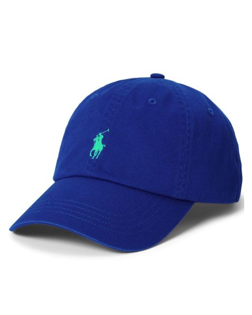 Casquette en coton Polo Ralph Lauren pour homme en coloris Bleu Lyst