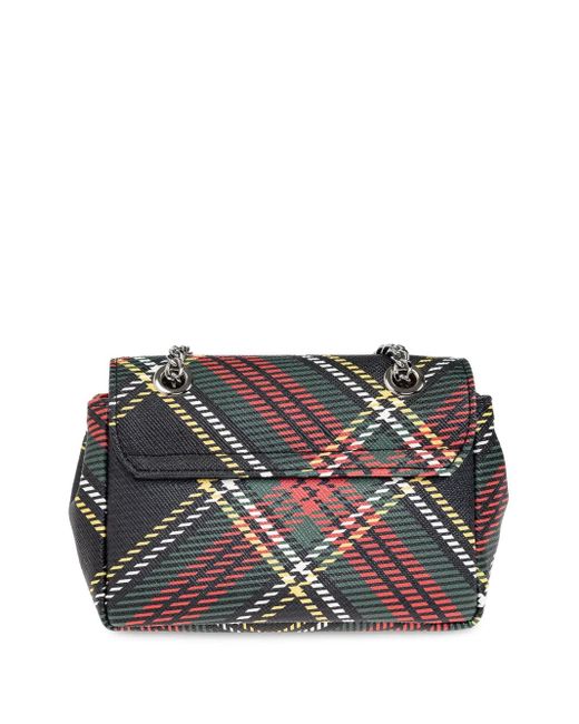 Vivienne Westwood Gray Orb-Plaque Cross Body Bag