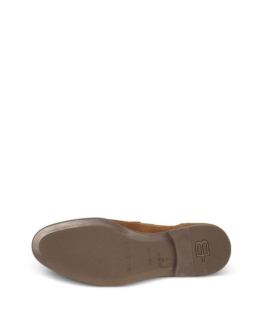 Baldinini Brown Suede Loafers for men