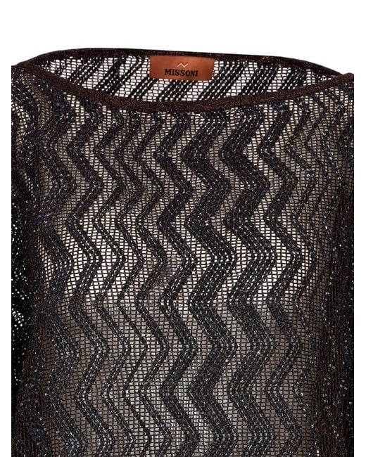 Caftan À Sequins Missoni en coloris Black