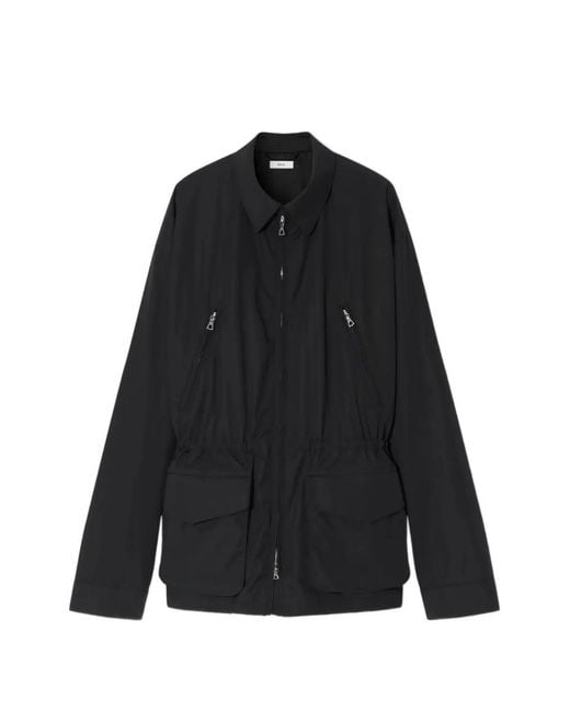 Rier Black Water-Repellent Jacket for men