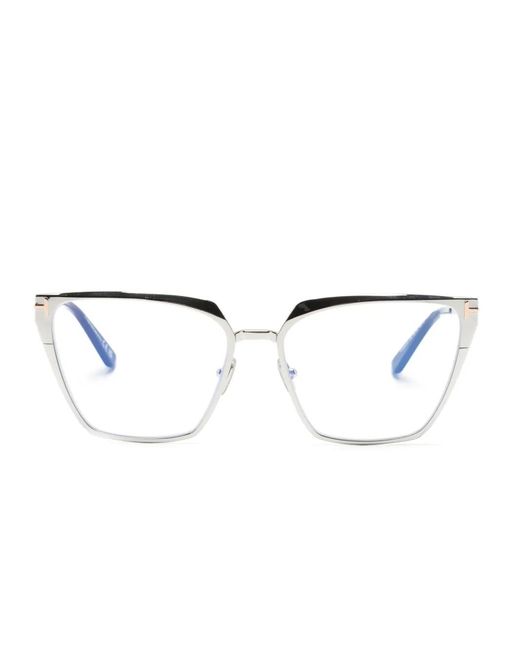 Occhiali A Farfalla di Tom Ford in Natural