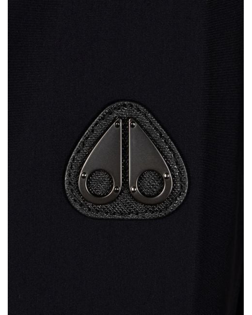 Chaqueta Con Parche Del Logo Moose Knuckles de hombre de color Black