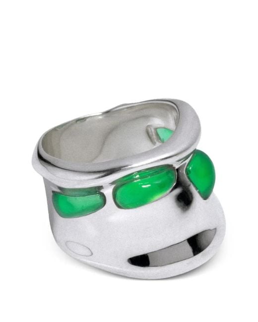 Completedworks Gray Ring Mit Stein