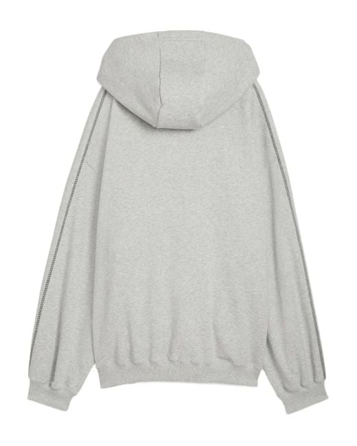 PUMA Gray X Rosé T7 Zip-Up Hoodie