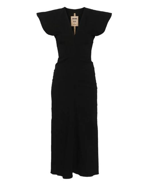Robe Audition À Coupe Mi-Longue Uma Wang en coloris Black