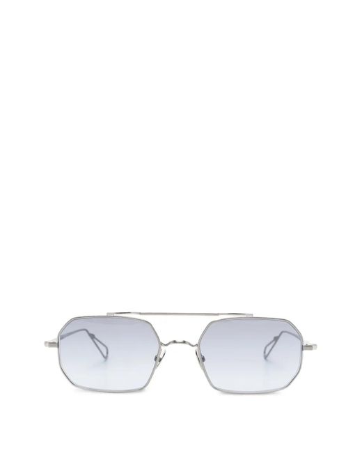 Ahlem White Clovis Octagonal-Frame Sunglasses