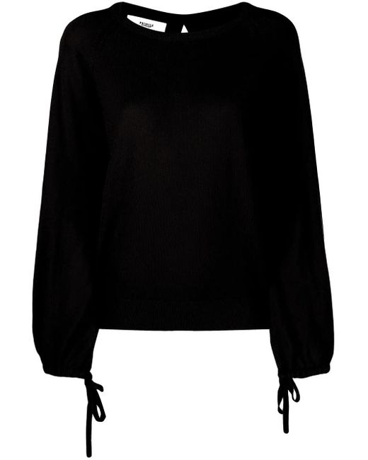 Pringle of Scotland Black Round Neck Cashmere Jumper