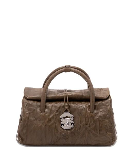 Zanellato Dotta ハンドバッグ Brown