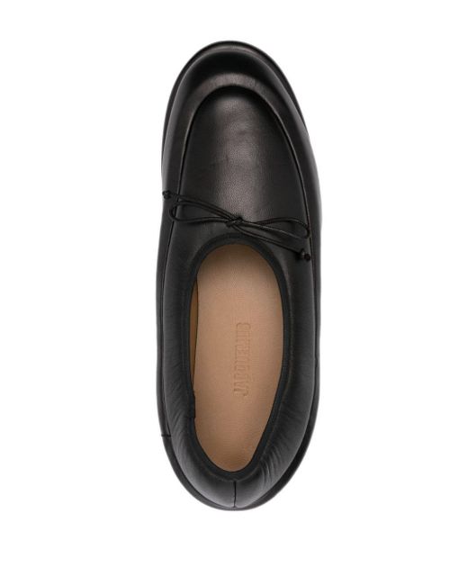 Jacquemus Les Chaussures Pilou Loafers in het Black voor heren