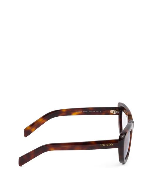 Prada Brown Eyewear Collection Sunglasses