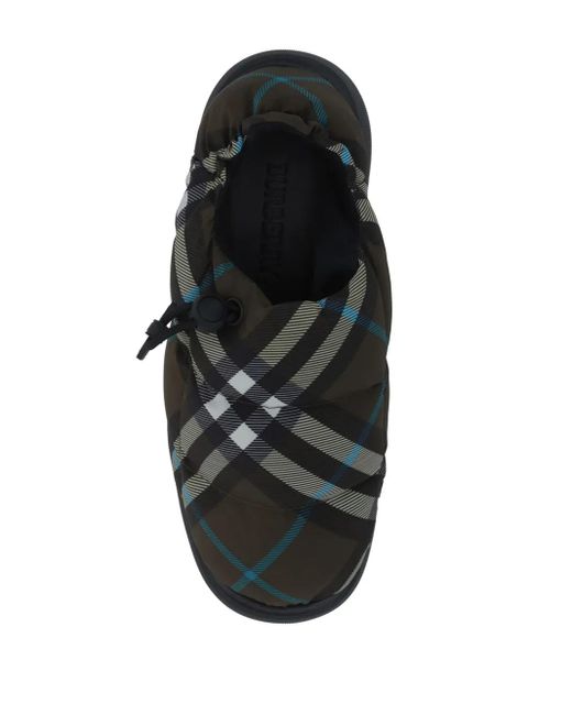 Burberry Black Pillow Slippers